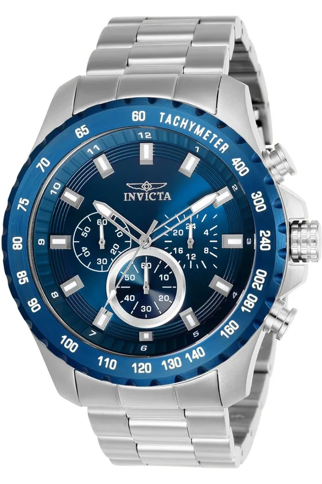 invicta-speedway-herrenuhr-48mm-silber-blau image 1