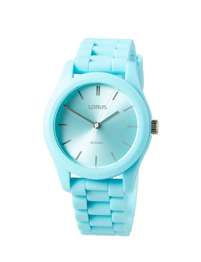 lorus-damenuhren-rg259rx9-armbanduhr-silikon-rosa image 1
