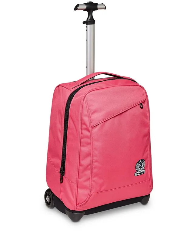 invicta-benin-solid-trolley-schulrucksack-rosa-2-in-1 image 1