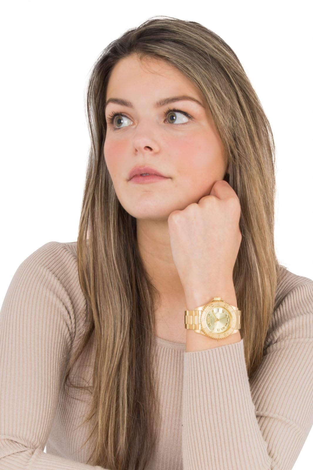invicta-pro-diver-damenuhr-40mm-gold-quarz-taucheruhr image 5