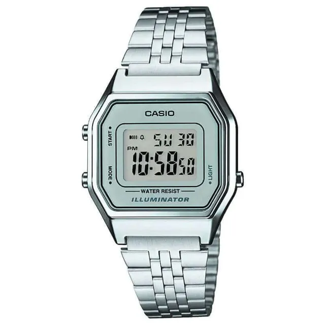 casio-collection-la680wea-damen-retro-digital-grau image 1