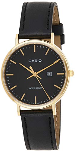 casio-collection-damen-armbanduhr-leder-analog-datum image 7