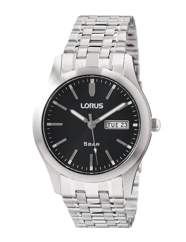 lorus-herrenuhren-rxn67dx9-herrenuhr-edelstahl-metallband-klassik image 1