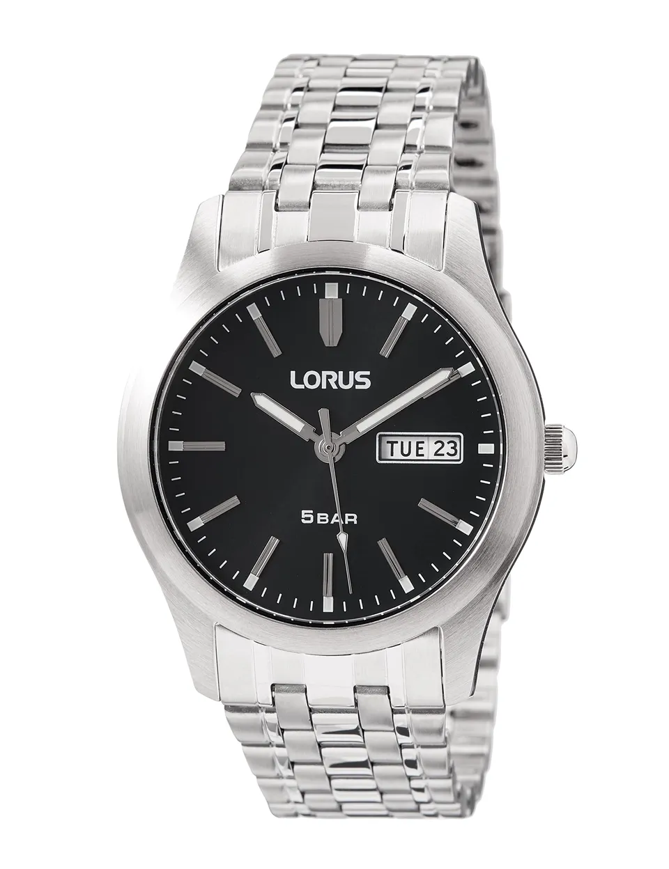 lorus-herrenuhren-rxn67dx9-herrenuhr-edelstahl-metallband-klassik image 1