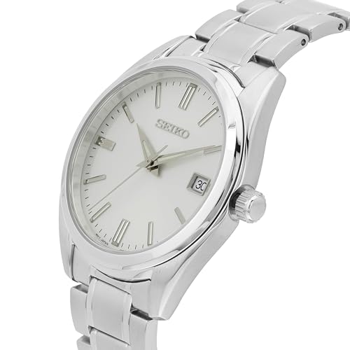 seiko-classic-herren-uhr-quarz-sur307p1-edelstahl image 7