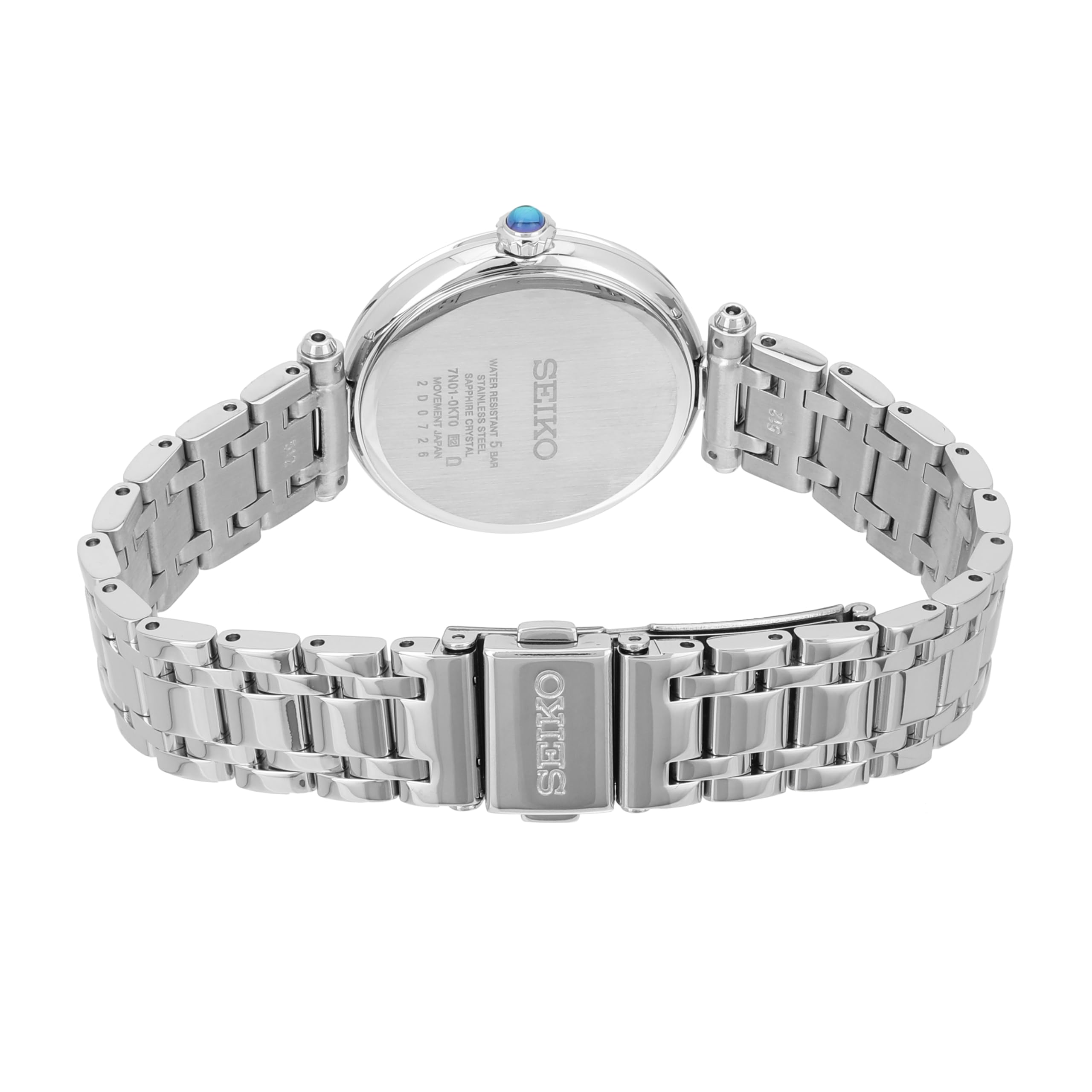 seiko-classic-srz535p1-damenuhr-quarz-edelstahl image 4