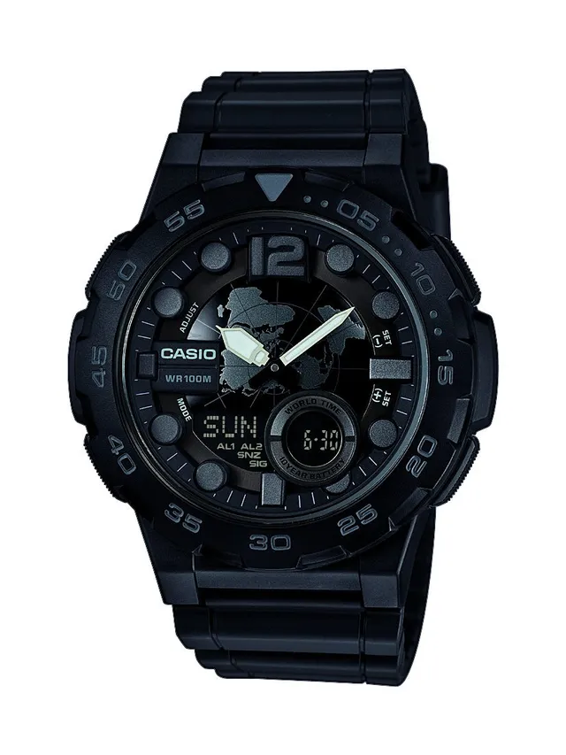 casio-collection-databank-herren-armbanduhr-resin-10-bar image 1