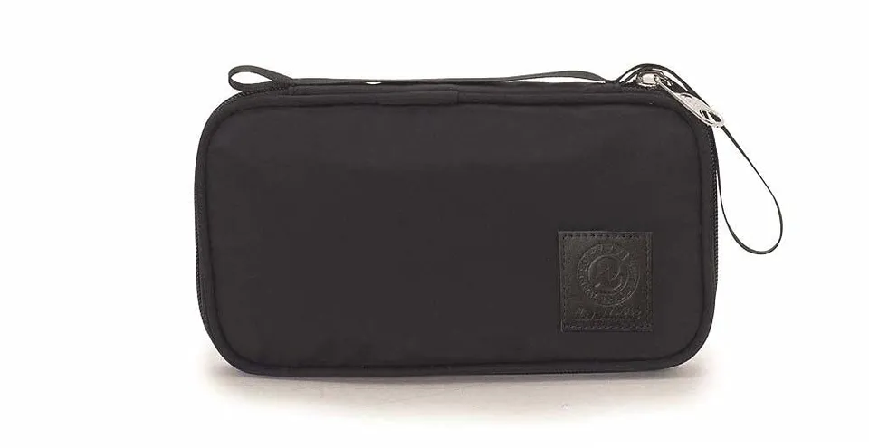 invicta-organized-clutch-geldb-rse-schwarz-nylon-32cm image 1