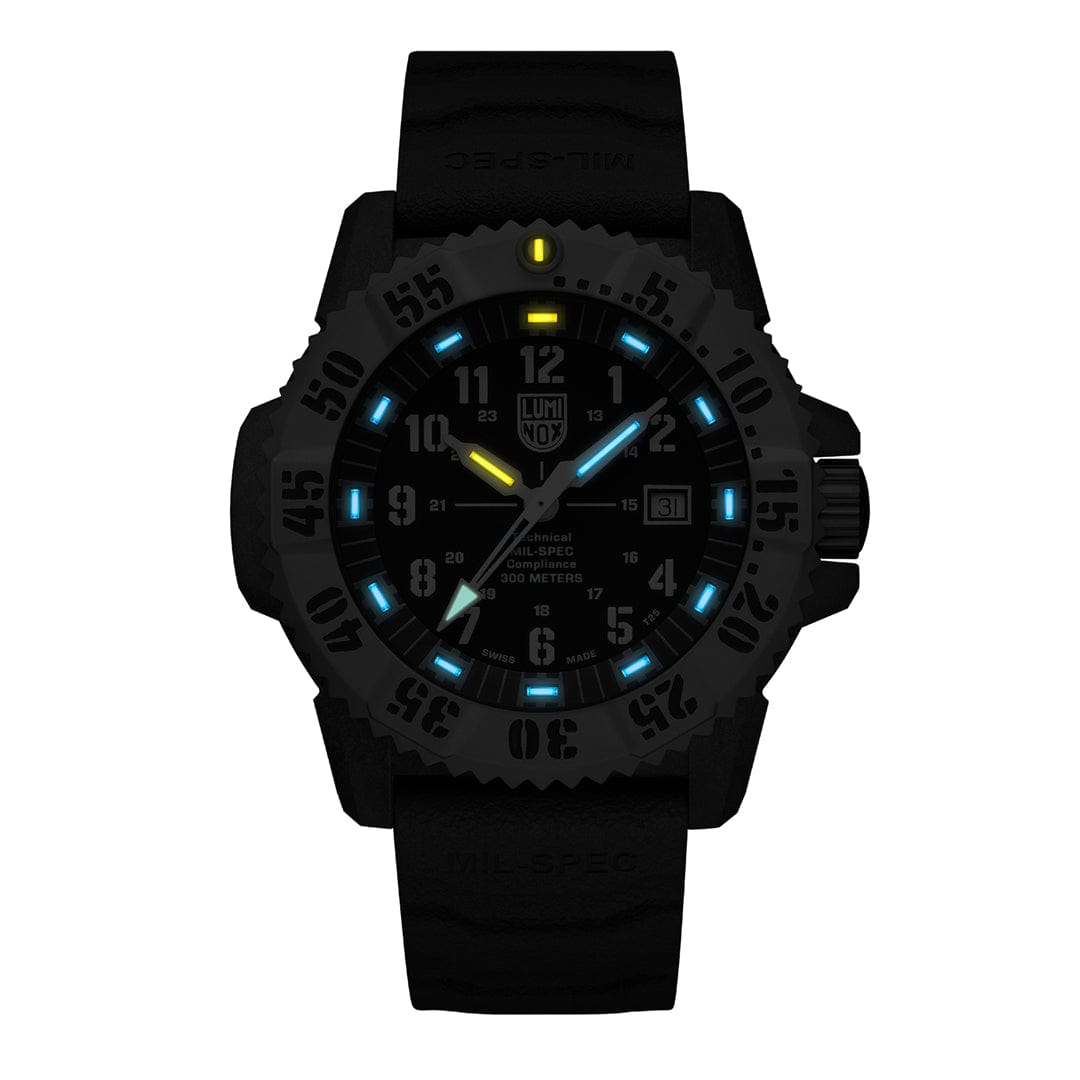 luminox-mil-spec-3350-military-dive-herrenuhr-46-mm-set image 2