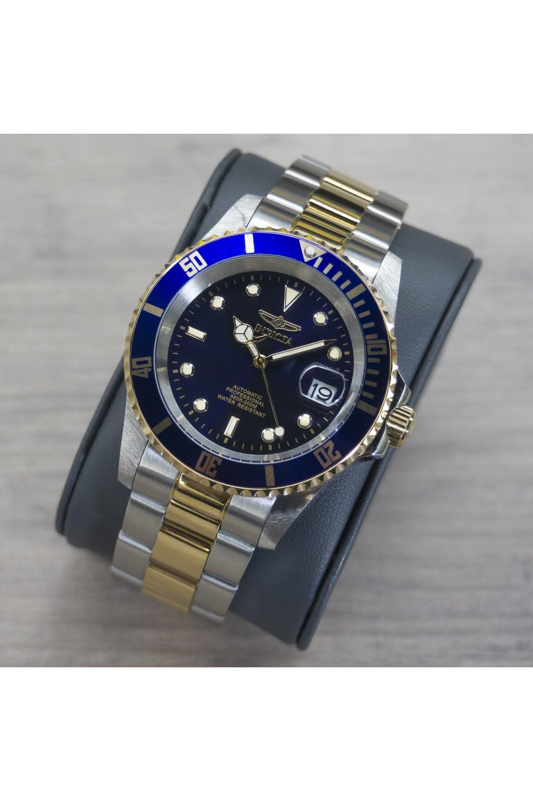 invicta-pro-diver-automatikuhr-43mm-zwei-ton-blau image 4