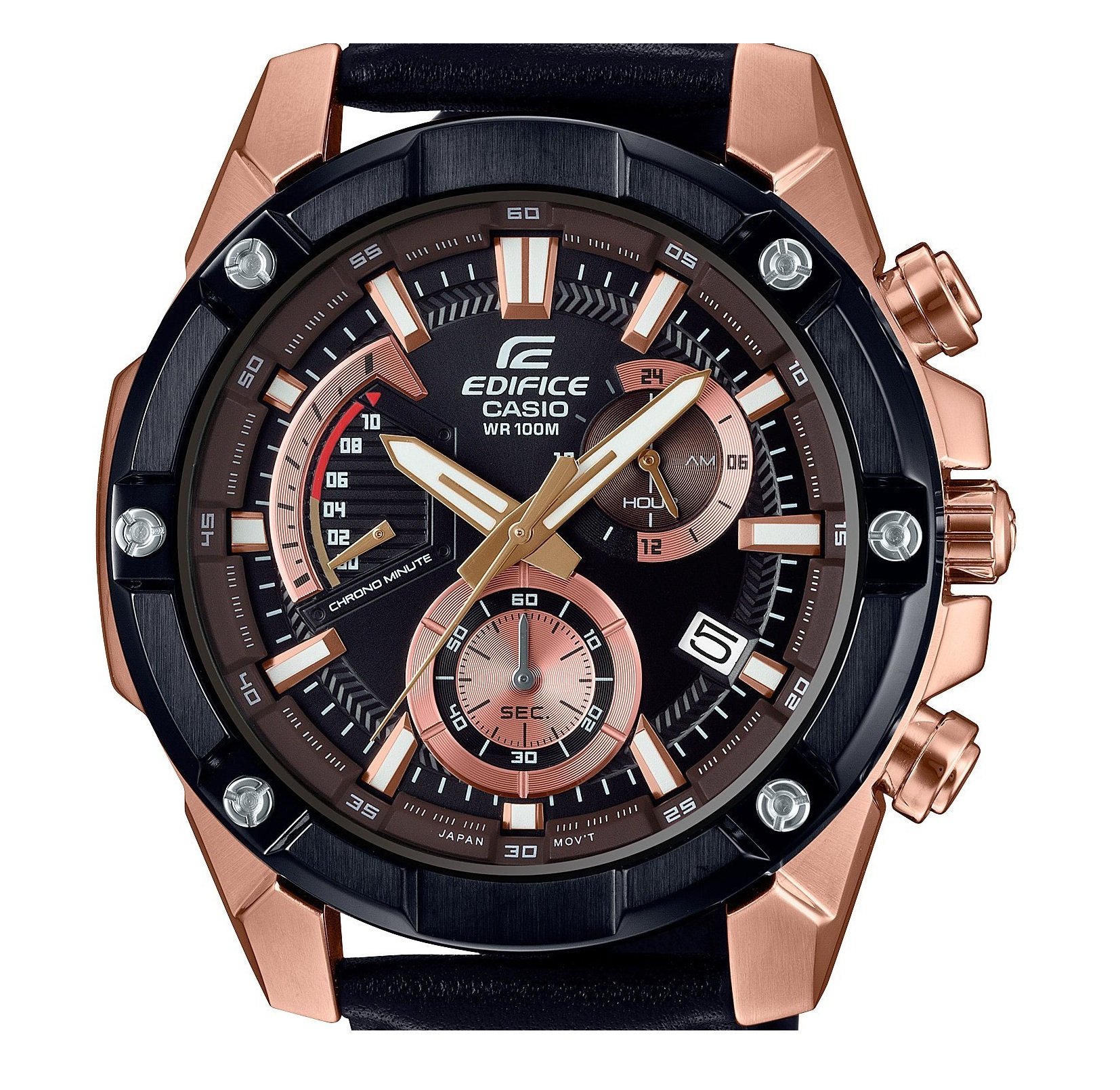casio-edifice-efr-559bgl-1avuef-herrenuhr-leder image 2