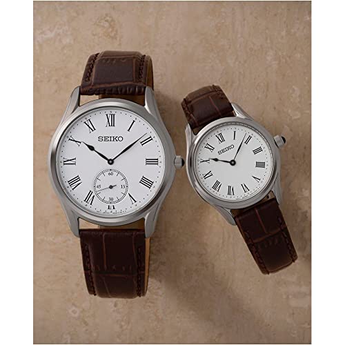 seiko-classic-swr071p1-damen-armbanduhr-quarz-lederband image 6