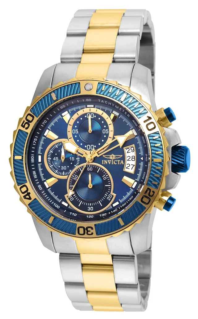 invicta-pro-diver-herrenuhr-45mm-edelstahl-quarz image 1