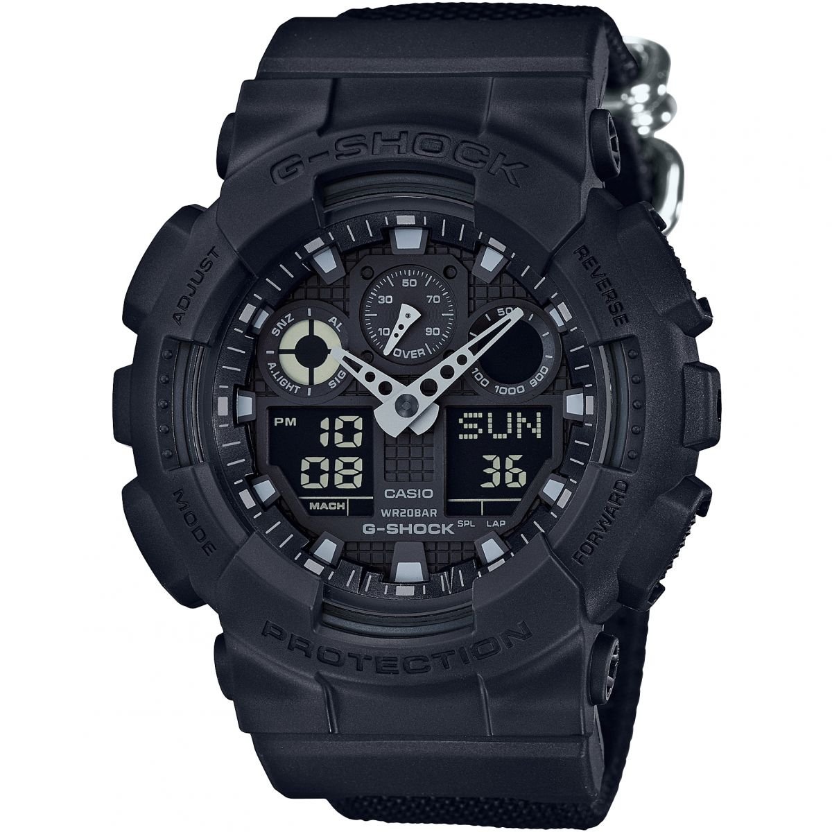 casio-g-shock-ga-100bbn-1aer-chronograph-stoff-20-bar image 1