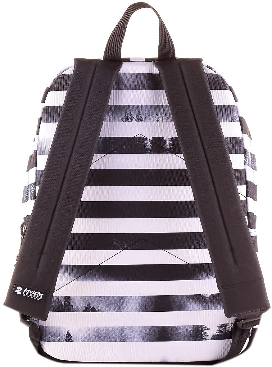 invicta-carlson-pro-schulrucksack-schwarz-gestreift image 3