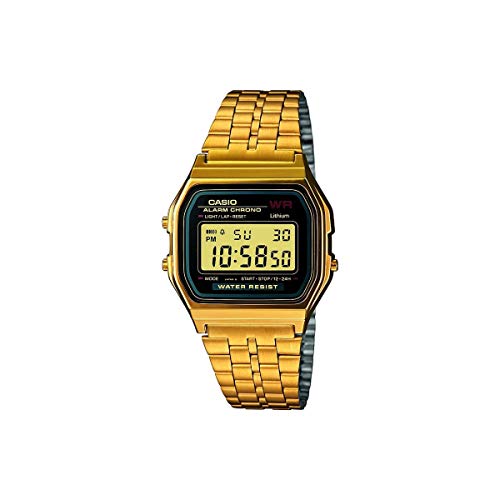 casio-retro-a158wea-unisex-digitaluhr-edelstahl-silber-gold image 5