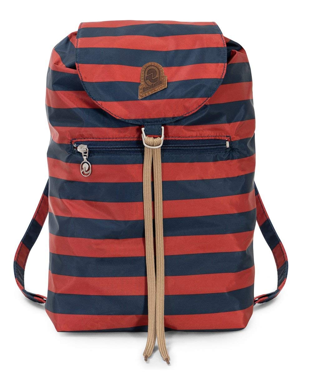 invicta-minisac-heritage-tagesrucksack-8l-blau-rot-faltbar image 5