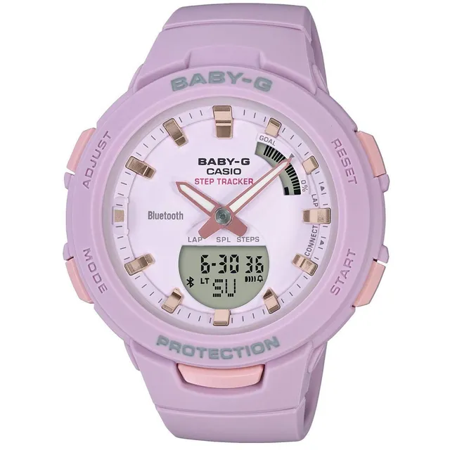 casio-baby-g-bsa-b100-4a1er-damenuhr-rosa-bluetooth-schrittz-hler image 1