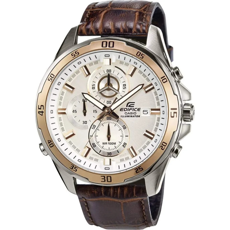 casio-edifice-efr-547-chronograph-edelstahl-10bar image 1