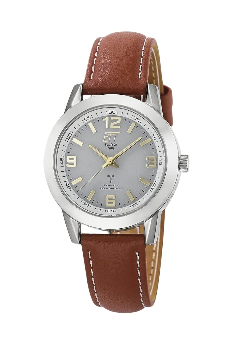 ett-eco-tech-time-solar-drive-funk-els-11495-12l-damenuhr-leder image 1
