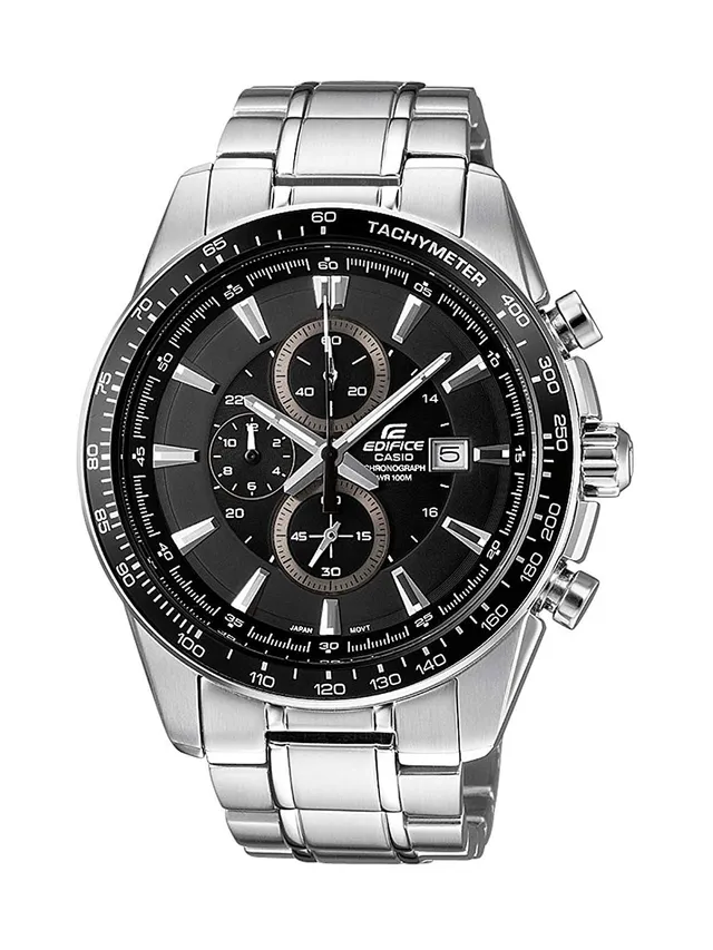 casio-edifice-ef-547d-1a1vef-herrenuhr-edelstahl-chronograph image 1
