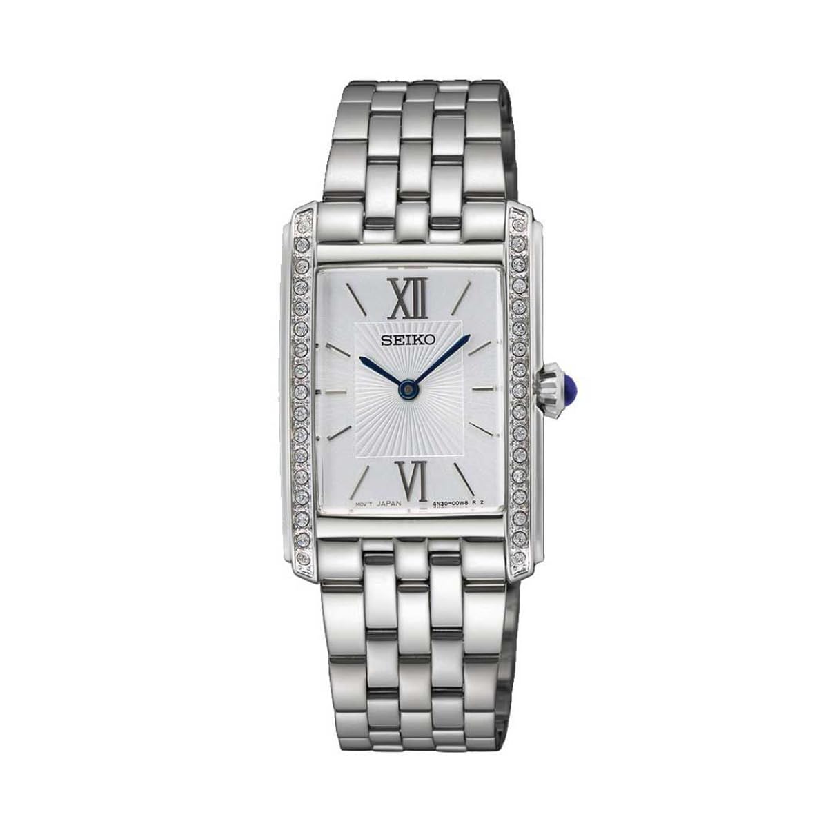 seiko-classic-damenuhr-analog-quarz-silber-schwarz image 1