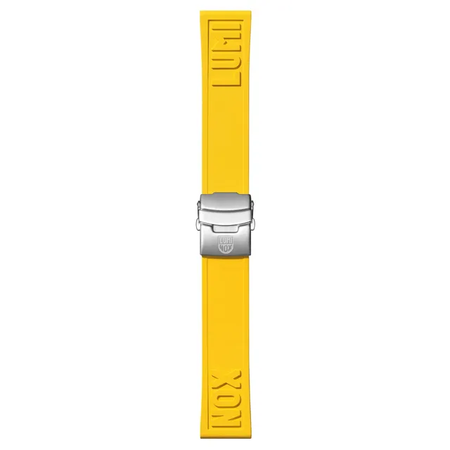 luminox-cut-to-fit-kautschukarmband-24-mm-gelb-gummi image 1