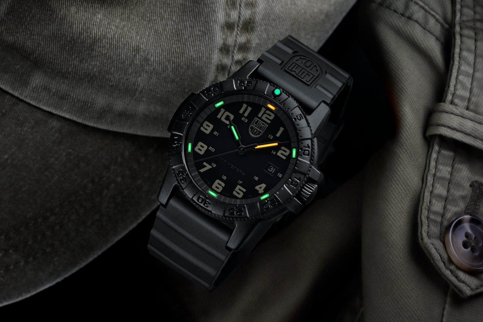 luminox-leatherback-sea-turtle-armbanduhr-schwarz-44-mm image 8