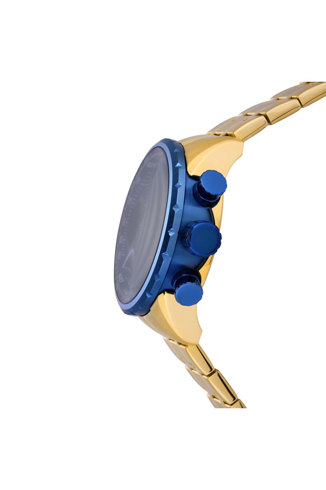 invicta-aviator-herrenuhr-47mm-gold-blau-quarz-edelstahl image 3