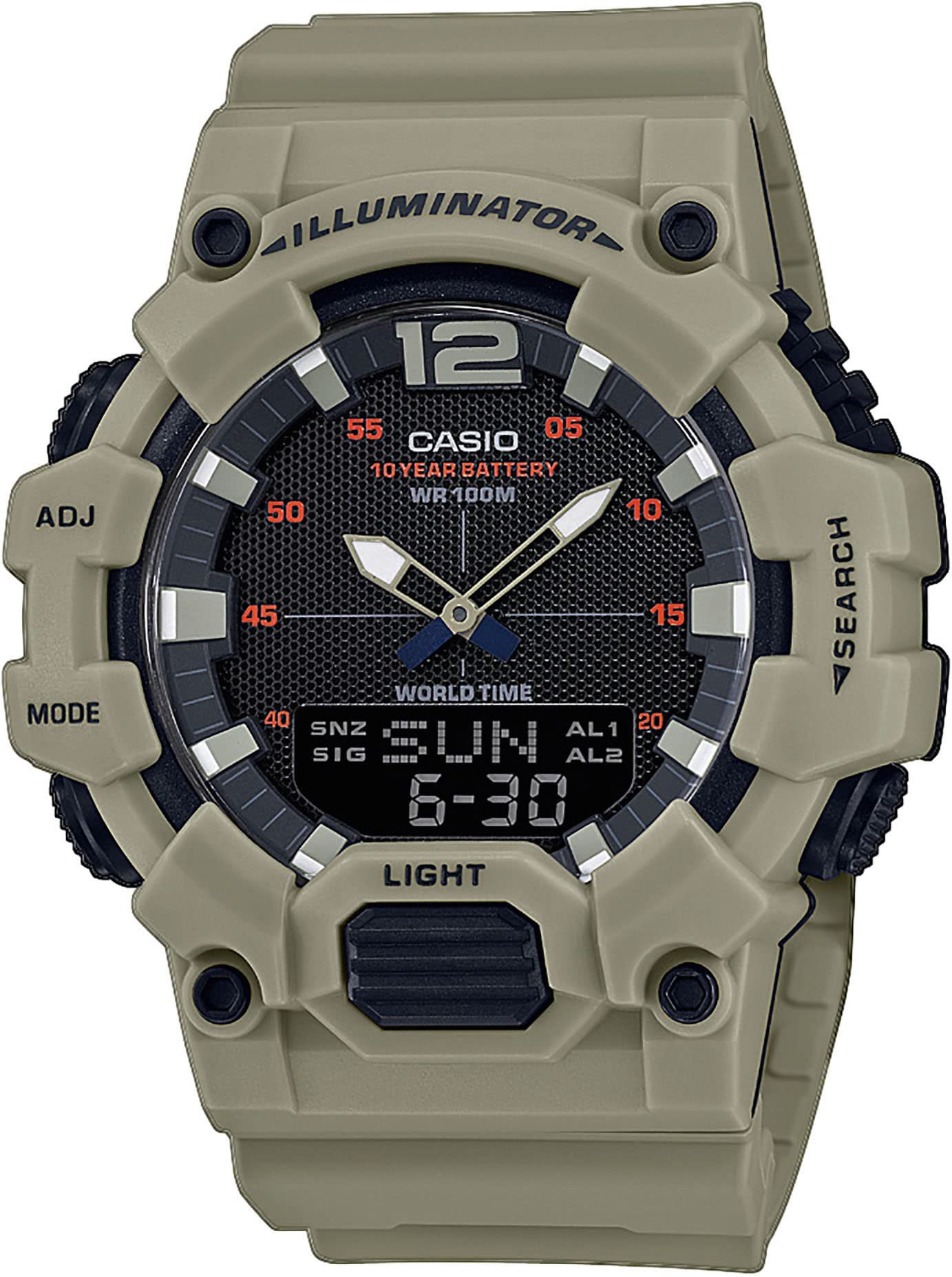 casio-collection-herren-digitaluhr-gr-n-schwarz-20-bar image 6