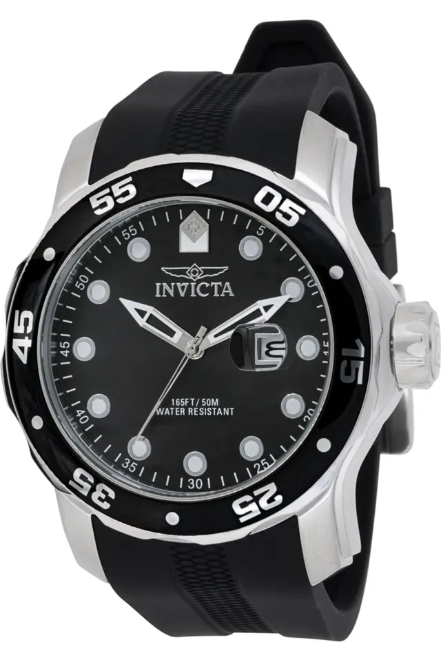 invicta-pro-diver-45733-herrenuhr-edelstahl-schwarz-48mm image 1