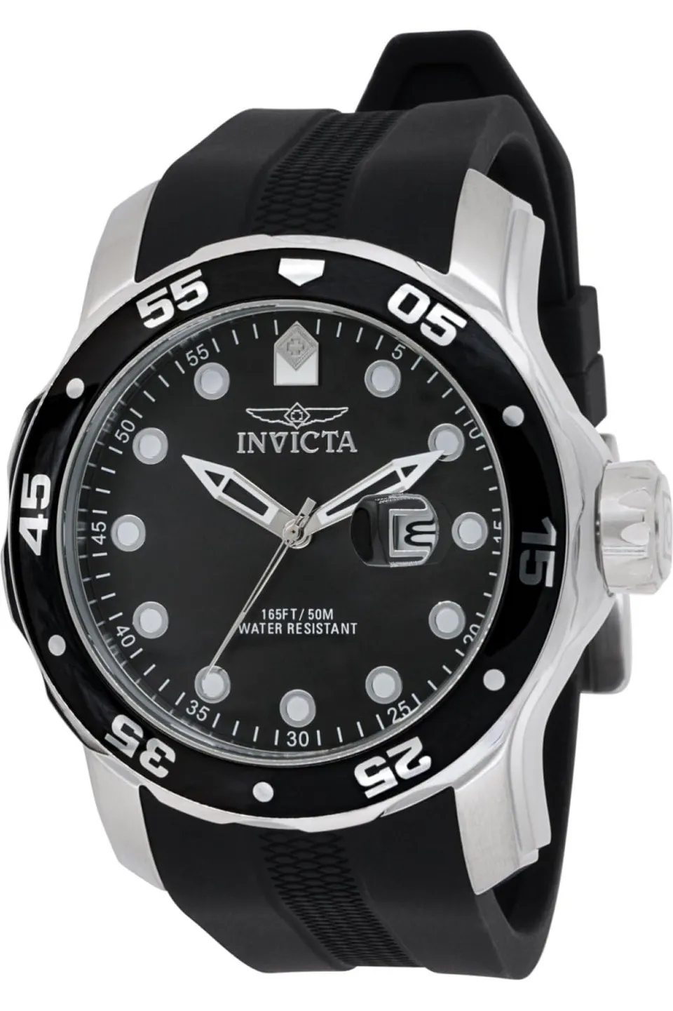 invicta-pro-diver-45733-herrenuhr-edelstahl-schwarz-48mm image 1