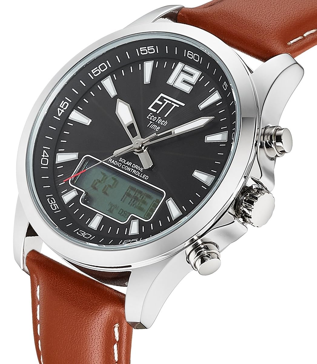 ett-solar-drive-funk-ega-11713-21l-herrenuhr-leder image 2
