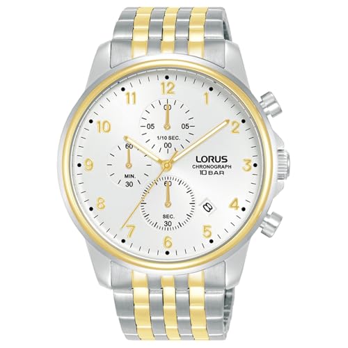 lorus-rm338jx9-herrenuhren-chronograph-edelstahl-quarz image 5