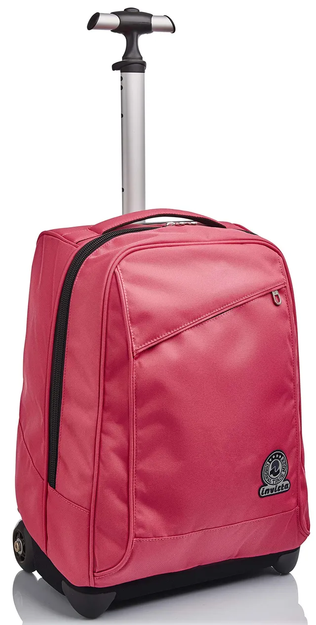 invicta-benin-solid-trolley-schulranzen-rosa-35-l image 1