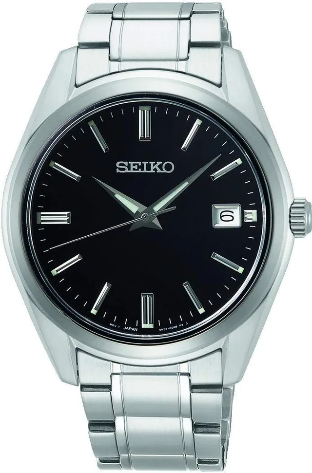 seiko-classic-herren-uhr-quarz-sur314p1-edelstahl image 1