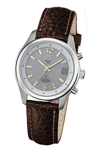 ett-solar-drive-funk-egs-11057-12l-herrenuhr-leder-analog image 3