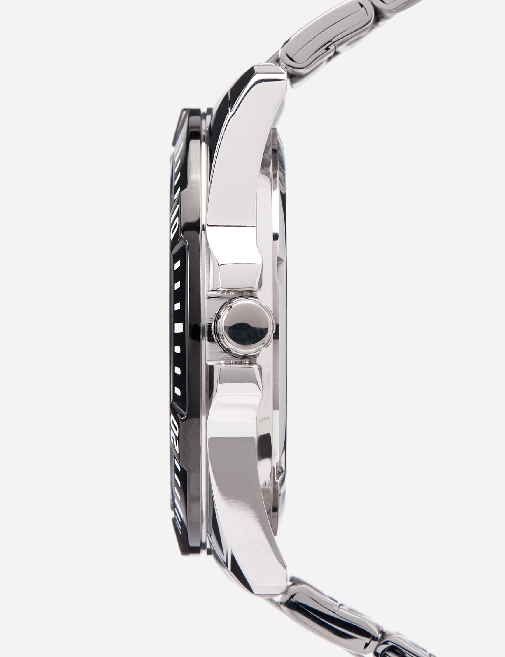lorus-herrenuhren-analog-quarz-herrenuhr-schwarz-metall image 3