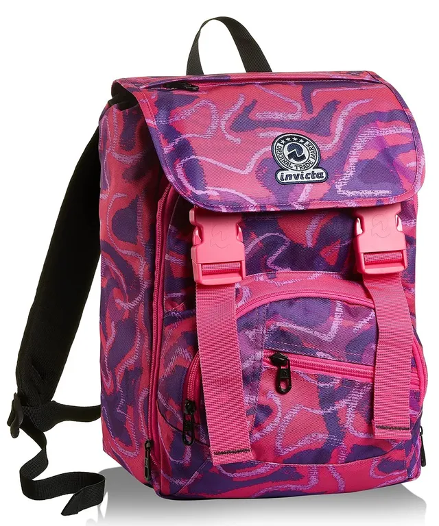invicta-backpacks-street-jungle-rucksack-pink-erweiterbar image 1