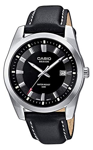 casio-collection-bem-116l-1avef-herrenuhr-leder-schwarz image 5