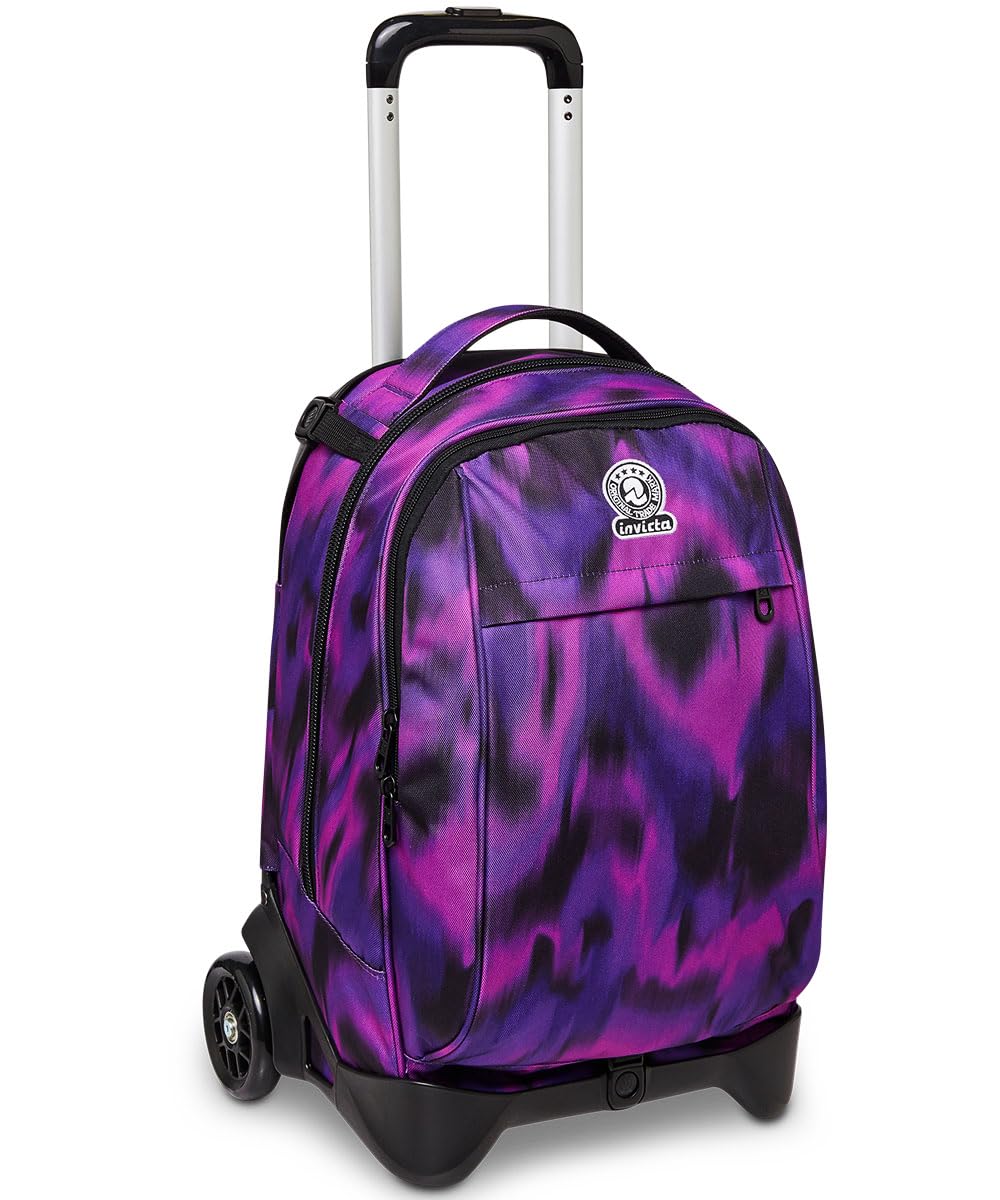 invicta-trolley-new-tech-schulranzen-rollen-violett-3in1 image 4