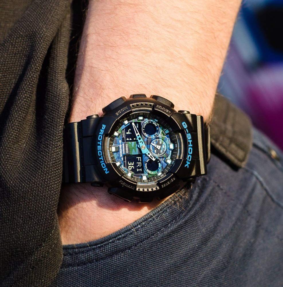 casio-g-shock-ga-100cb-1aer-armbanduhr-schwarz-analog-digital image 6