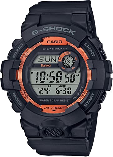 casio-g-shock-gbd-800sf-1er-smartwatch-schwarz-orange-bluetooth image 2