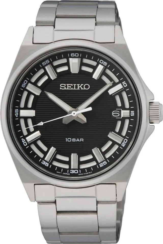 seiko-classic-sur505p1-herren-quarzuhr-edelstahl image 1