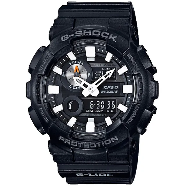 casio-g-shock-herren-armbanduhr-resin-20-bar-schwarz image 1
