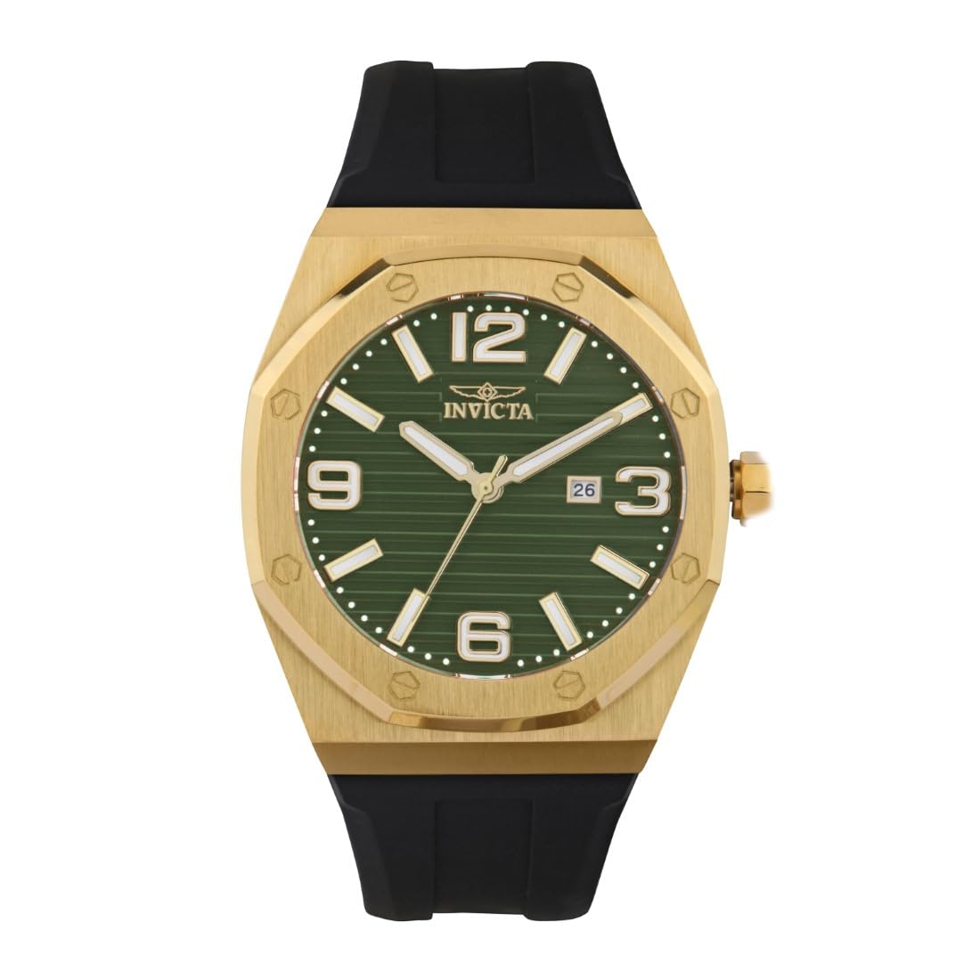 invicta-speedway-45777-herrenuhr-gold-gr-n-48mm image 1