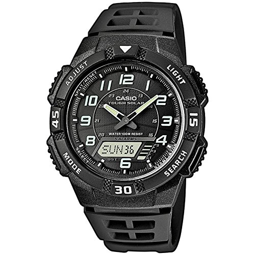 casio-collection-aq-s800w-armbanduhr-herren-solar-schwarz image 2