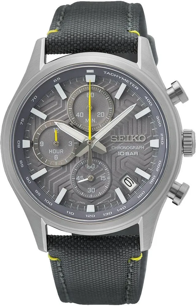 seiko-sport-ssb423p1-herrenuhr-quarz-nylon-schwarz image 1