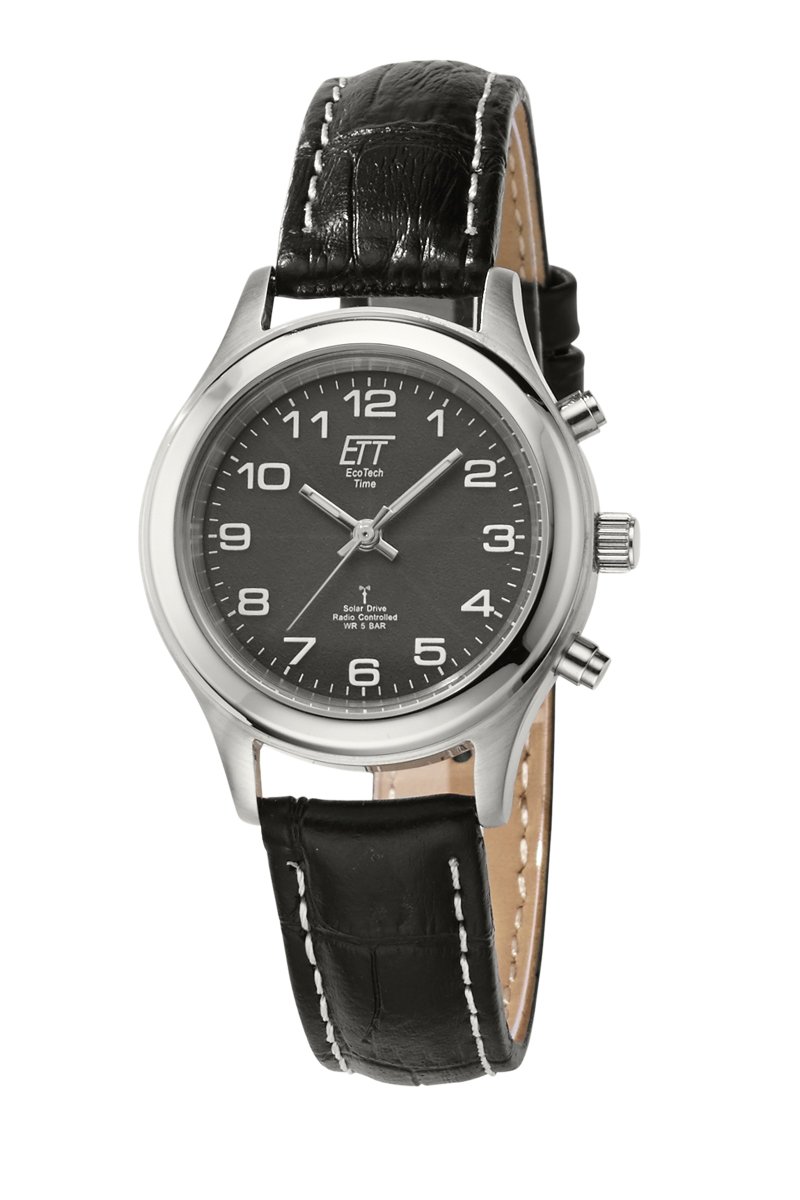 ett-solar-drive-funk-els-11331-51l-damenuhr-leder image 1
