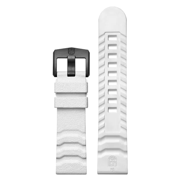 luminox-all-straps-epdm-uhrenarmband-24mm-wei-gummi image 1